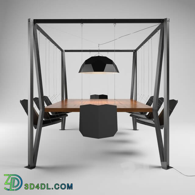 Table Chair Swing Table