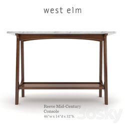 West elm Reeve Mid Century 3D Models 