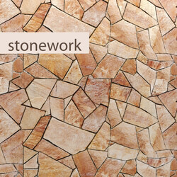 Masonry. slate stone stone wall wild stone Other decorative objects 3D Models 