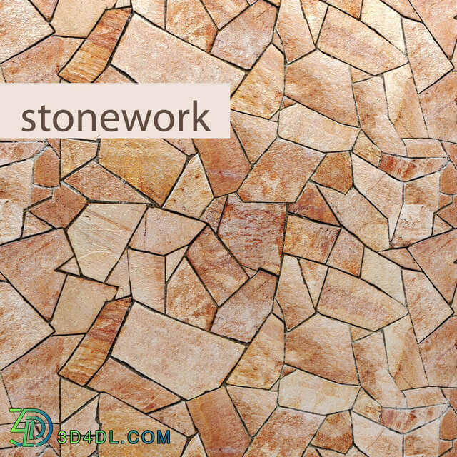 Masonry. slate stone stone wall wild stone Other decorative objects 3D Models
