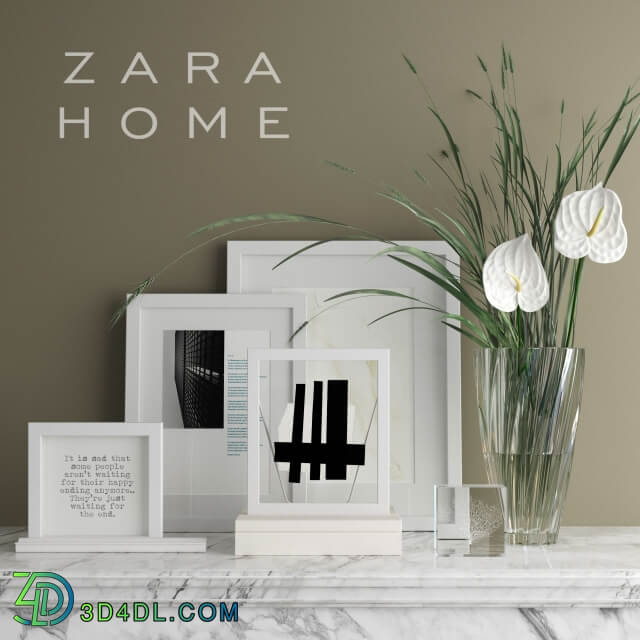 Zara Home Decorative set Corona Vray 