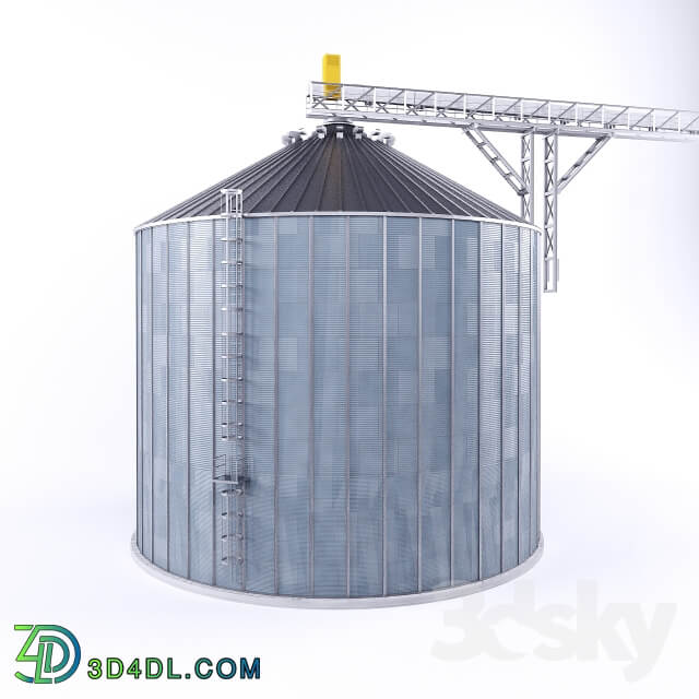Building Silo with Conveyors