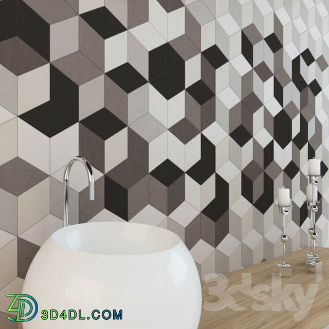 Bathroom accessories Tile Toscana Tridi from Bestile