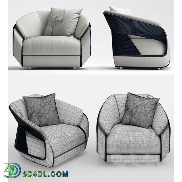 Armchair Bugatti Home Royale