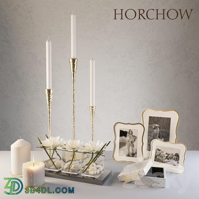 Set decoration by Horchow