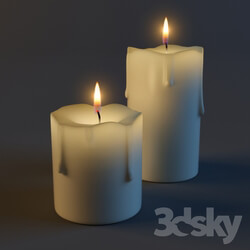 Candle diameter 90 mm 
