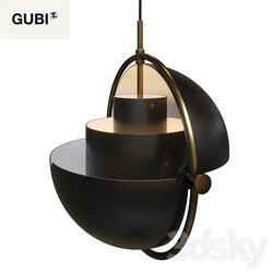 Gubi Multi Lite Pendant light 3D Models 