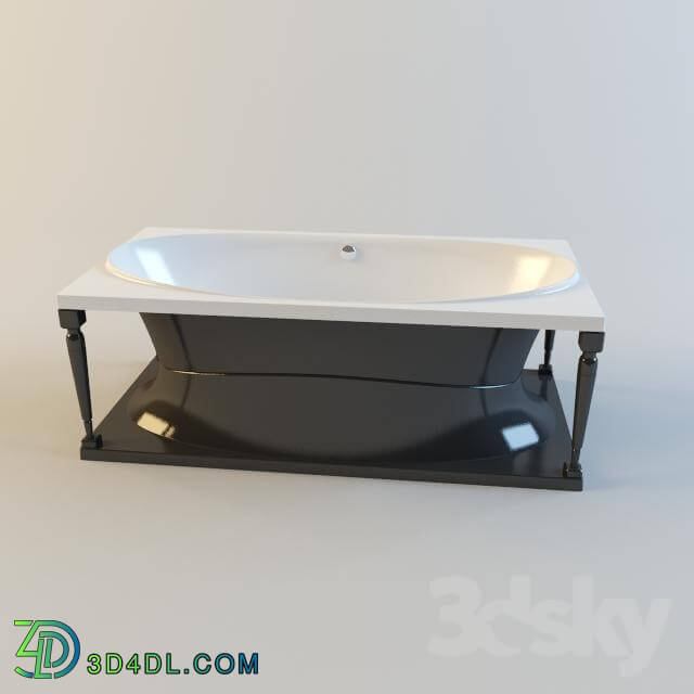 Bathtub - Casta rococo Doctor jet