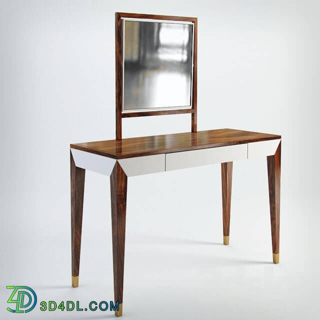 Table - GRAMERCY HOME - DRAPER VANITY WITH MIRROR 1301031