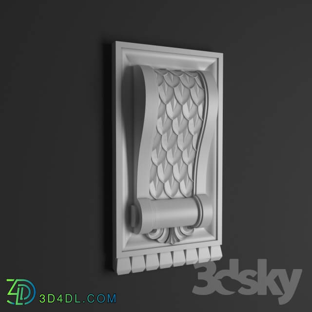 Decorative plaster - Bracket