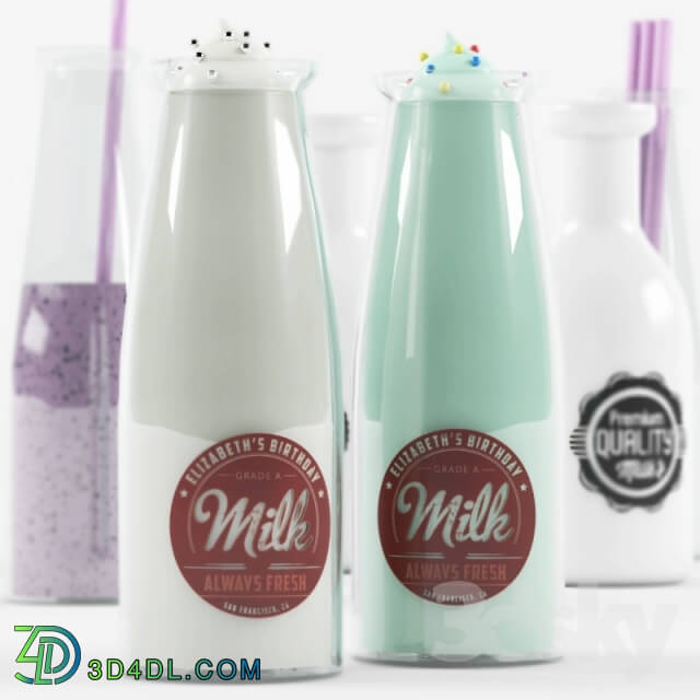 Food and drinks - Milkshakes