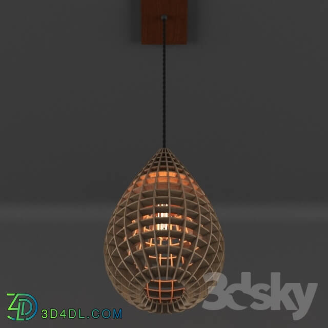 Ceiling light - Laser Cut Ceiling Lamp