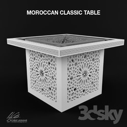 Table - Moroccan Classic Table 