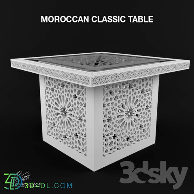 Table - Moroccan Classic Table