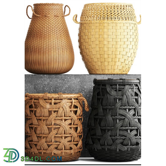 Other decorative objects - Collection of baskets.
