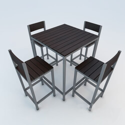 Table _ Chair - Set Table _ Chair 