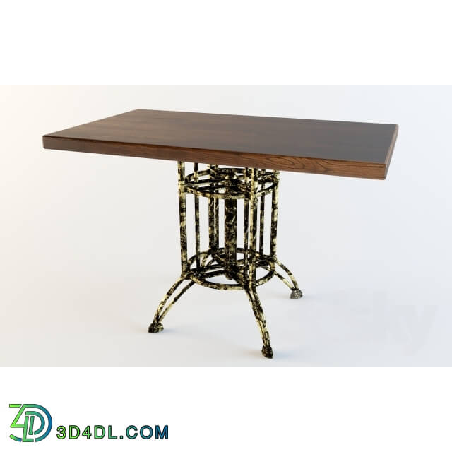 Table - Dining table_ forged