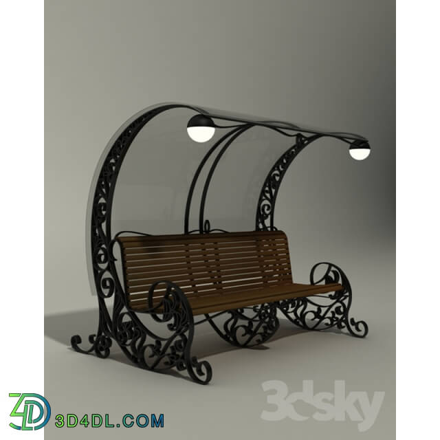 Other architectural elements - bench