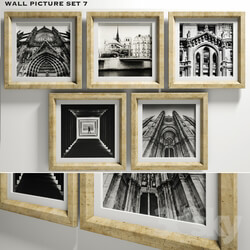 Frame - framed wall picture set 7 