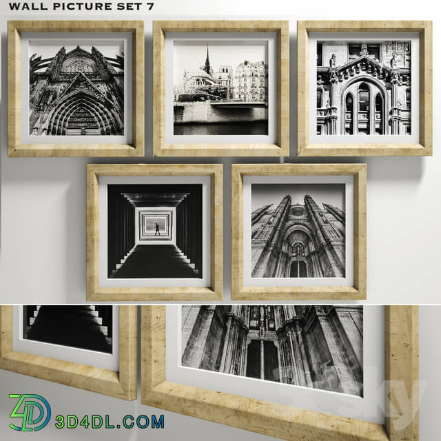Frame - framed wall picture set 7