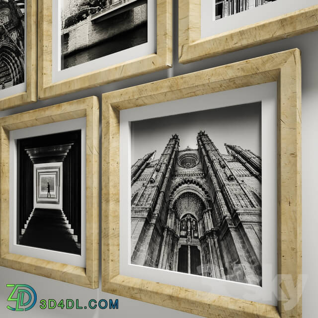 Frame - framed wall picture set 7