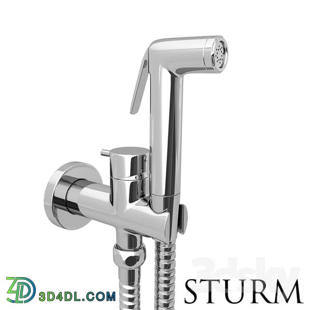 Faucet - STURM Punto hygienic shower_ chrome color _For refilling_