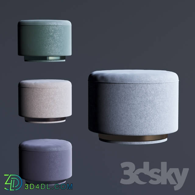 Other soft seating - Pouf set