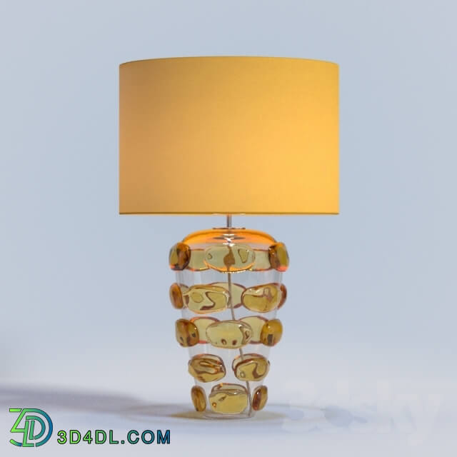 Table lamp - GLB31 BLOB LAMP AMBER
