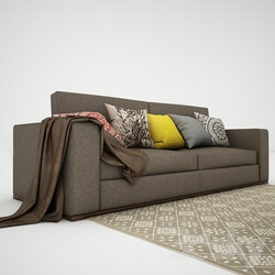 Sofa - sofa with pillows 