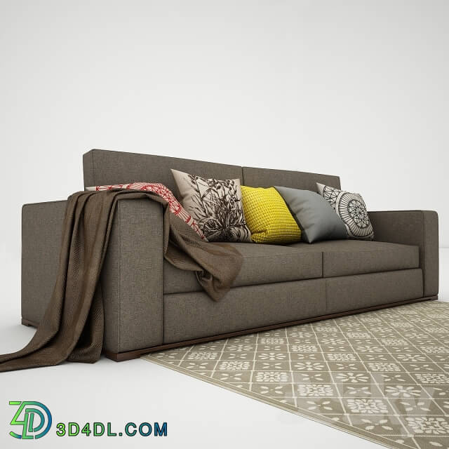 Sofa - sofa with pillows