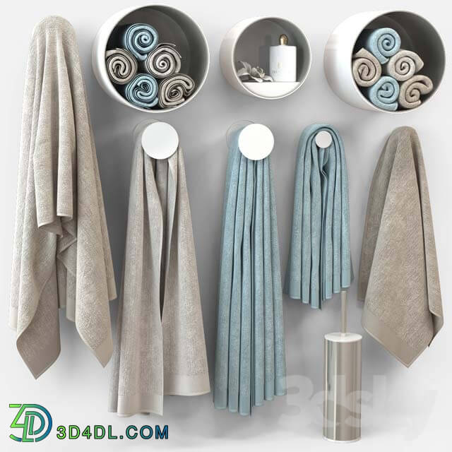 Bathroom accessories - Towels m25