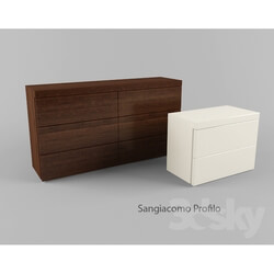Sideboard _ Chest of drawer - Sangiacomo _ Profilo 