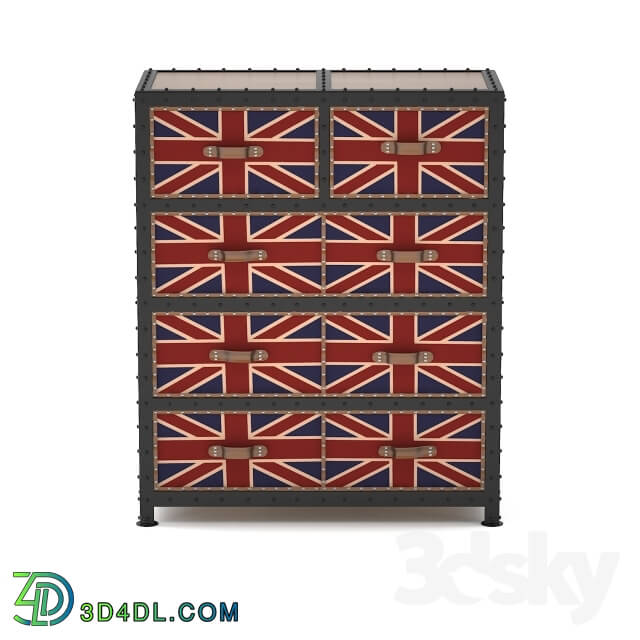 Sideboard _ Chest of drawer - Union Jack dresser