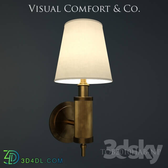 Wall light - Visual Comfort TOB2010HAB-NP