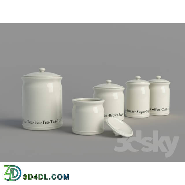 Other kitchen accessories - kitchen jars