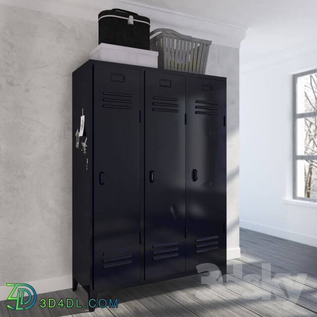 Wardrobe _ Display cabinets - Technical locker