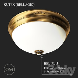 Ceiling light - KUTEK _BELLAGIO_ BEL-PL-5 
