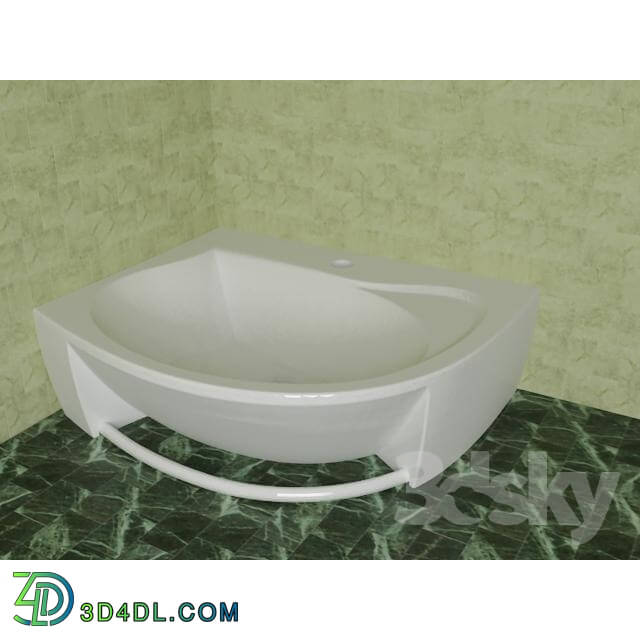 Bathtub - corner bath