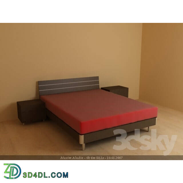 Bed - Bed Red Apple