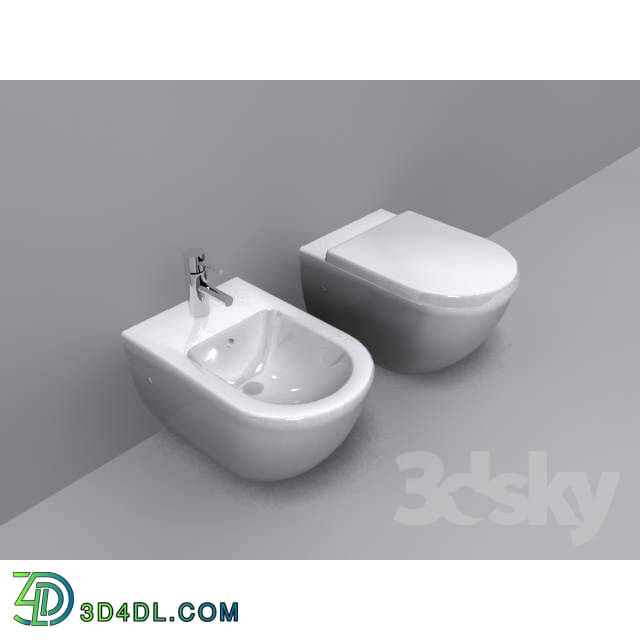 Toilet and Bidet - Toilet and bidet