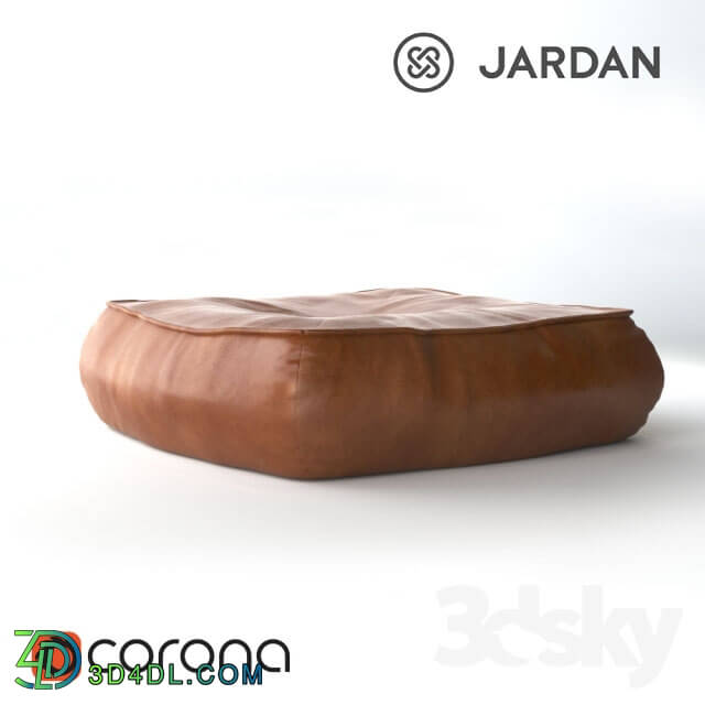 Other soft seating - Leather ottoman Jardan Alby