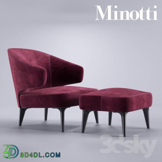 Arm chair - Minotti Aston Armchair