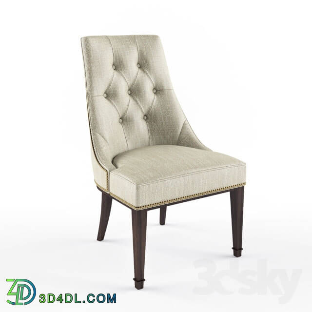 Chair - Vanguard Furniture - Brinley _Tufted Side Chair_