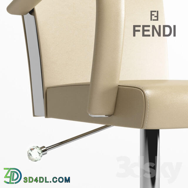 Chair - FENDI ELISA BAR CHAIR