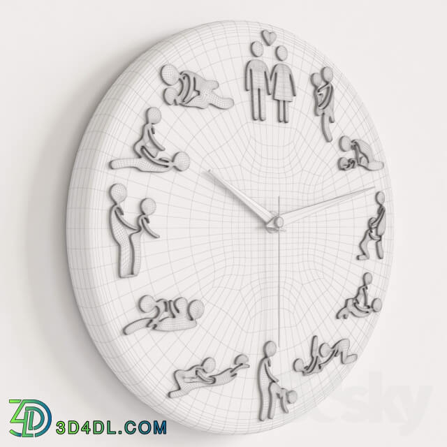 Other decorative objects - Wall clock CTC-SX Eternal Love 18___