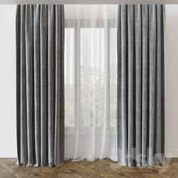 Curtain - Modern direct blind 