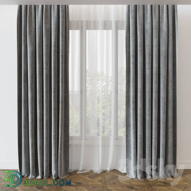 Curtain - Modern direct blind
