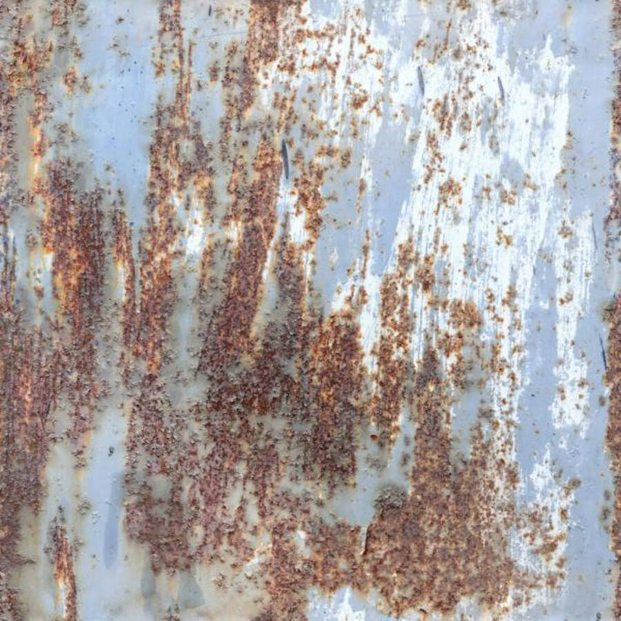 Rust Mixed On Paint (006)
