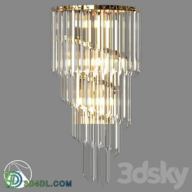 LampsShop.com B4360 Sconce Wide 3D Models