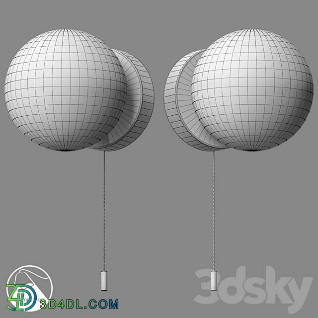 LampsShop.com B4362 Sconce Tidy 3D Models